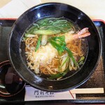 門前そば - 令和3年5月
      天なんば蕎麦(海老天一本＋青葱) 税込950円