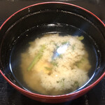 Tempura Temmatsu - タラの芽と豆腐の味噌汁