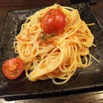 金町製麺 - トマト和えそば