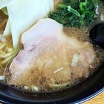 Yokohamaramemmannenya - チャーシューは弾力のある食感でした。