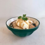 カフェ ドゥ フルール - ほうじ茶豆乳プリン