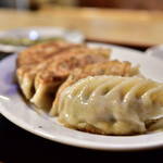 宝龍 - 焼き餃子(5個)@税込550円：提供は13:00〜