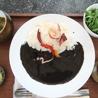 TexturA - イカの墨煮とバターライス