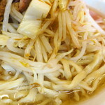 ラーメン二郎 - ヤサイ（そのまま）