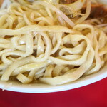 ラーメン二郎 - 麺
