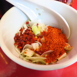 ラーメン二郎 - 待ってる間にカスタマイズ♪