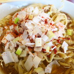 ラーメン二郎 - 白ネギ投下～♪
