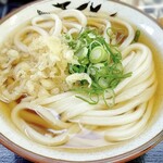 丸池製麺所 - かけうどん(ひやあつ・小)