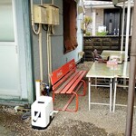 丸池製麺所 - 屋外席