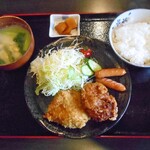 なばりゅう - なばりゅうプレート ＆ 基本の味噌汁セット
