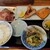 市場亭 - キングサーモンカマ塩焼き定食1品セット