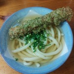 吾里丸 - ひやかけ＋チクワ磯辺揚げ