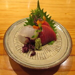 玄斎 - お造り～天然の平目と本鮪