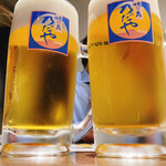 Ajino Mise Nodaya - ビールも飲んでます