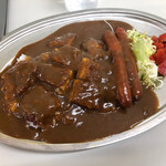 カレーハウスデリー - カツカレー880円&ウインナー2本(100円×2)