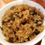 麺屋 六感堂 - 伽羅蕗としじみの炊き込みご飯