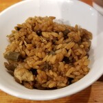 麺屋 六感堂 - 伽羅蕗としじみの炊き込みご飯