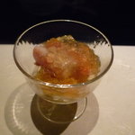 Kappou Matsumoto Eiraku Ten - ☆蟹ちゃんの酢の物…ジュレでちゅるっと☆