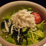 Kappou Matsumoto Eiraku Ten - ☆お寿しランチにサラダ仕立てが付いていましたぁ☆