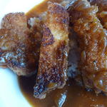 ビストロミカサ - <'12/10/03>カツカレーの焼き具合