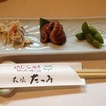 我流 たつみ - 付け出し