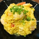 Touryuumon - えびトマト卵のフワフワ炒め アップ！