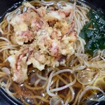 Tougeno Soba - ゲソ天大盛540円+110円