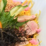 とん唐てん - 生親子丼桜バージョン