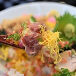 とん唐てん - 生親子丼桜バージョン