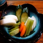 かぶと - お新香