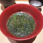 鮨 さいとう - 味噌汁