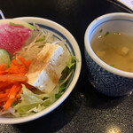 Goemon - サラダと、スープ