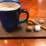 里山のカフェ ににぎ - セットドリンクの黒豆のチャイ