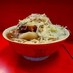 ラーメン二郎 - マシなしなので盛りは程々（2012年10月3日）