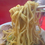 ラーメン二郎 - 湯気をアゲアゲ、二郎麺アゲ～（2012年10月3日）