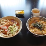 Mickey Shokudo - Katsu Don, JPY 700
                      Udon, JPY 500