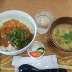 小さな食堂 ヒロ - 特製味噌カツ丼 (税込)500円 (2021.05.11)