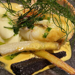 レストラン　カズ - オマール海老の出汁が濃厚なソース