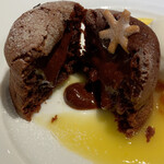 レストラン　カズ - トロリとショコラが出てきます。オレンジとミルクの組み合わせも絶妙です