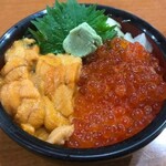 ヤン衆料理 北の漁場 - ミニ雲丹いくら丼