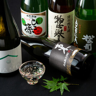 お料理との相性の良い日本酒やワイン、九州ならではの一杯も是非