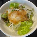 和顔 鶏魚楼 - サラダのアップ