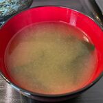 和顔 鶏魚楼 - 味噌汁
