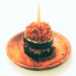 WINE&BEER 頂 - なすのミートソース
(揚げたなすにたっぷりのミートソースがいいバランス)