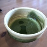 田園茶屋　いとわ - ＊お抹茶(＋200円）、たっぷりで嬉しい。