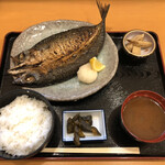 Omote Kouji - 金華鯖塩焼定食（税込750円）