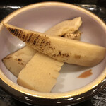 Omote Kouji - 定食の小鉢（たけのこ煮）