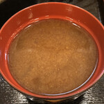 表小路 - 定食の味噌汁