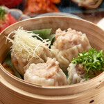 Assortment of four types of shumai