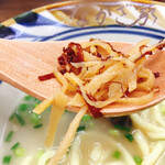 沖縄そば なかざ家 - 自家製 紅しょうが